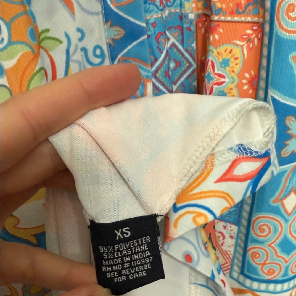 Tolani Collection Multicolor Patterned Maxi Long … - image 5